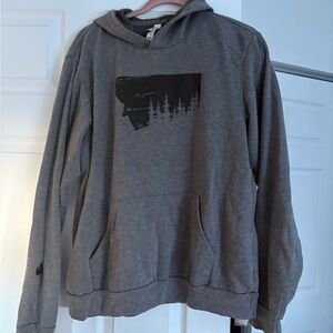 Bella Canvas Charcoal Men's Hoodie